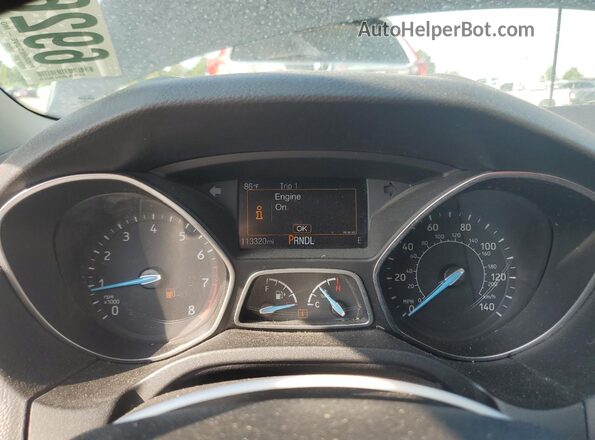 1FADP3F27JL204517 2018 FORD FOCUS Black 