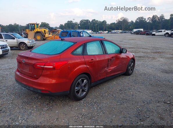 1FADP3F29JL265237 2018 FORD FOCUS Темно-бордовый 