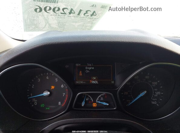 1FADP3F29JL265237 2018 FORD FOCUS Темно-бордовый 