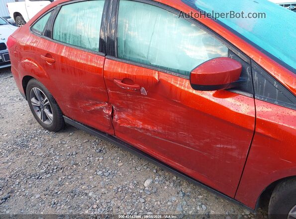 1FADP3F29JL265237 2018 FORD FOCUS Темно-бордовый 