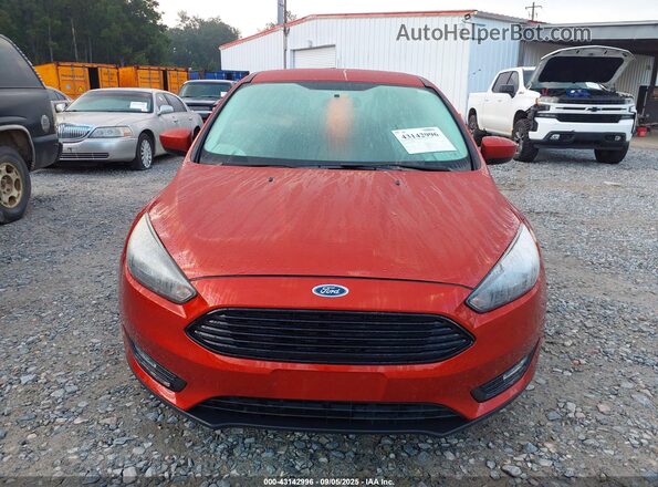 1FADP3F29JL265237 2018 FORD FOCUS Темно-бордовый 