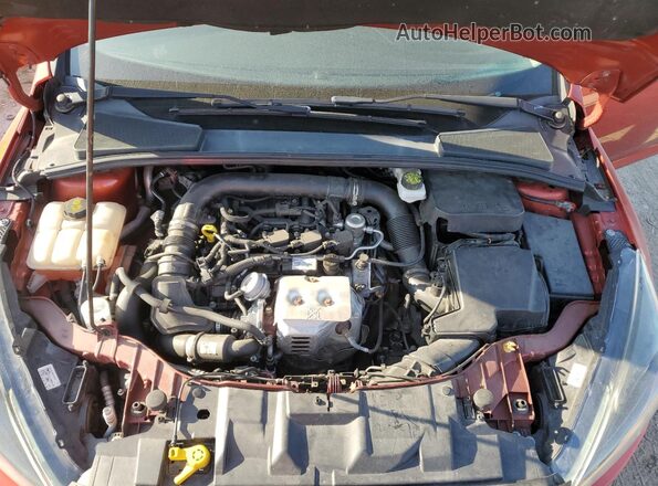 1FADP3FE5JL257386 2018 FORD FOCUS Orange 