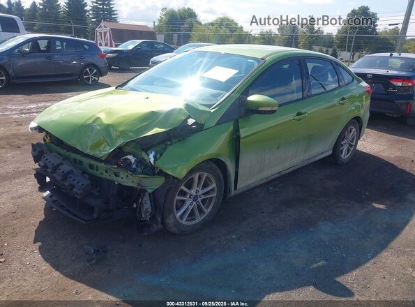 1FADP3FE9JL210457 2018 FORD FOCUS Green 