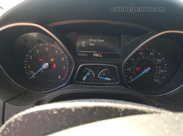 1FADP3K2XJL267939 2018 FORD FOCUS Charcoal 