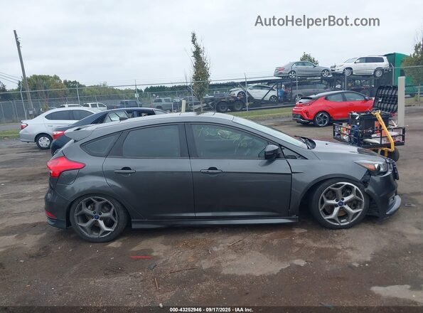 1FADP3L90JL226277 2018 FORD FOCUS ST Серый Вид задней части салона