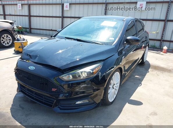 1FADP3L92HL204663 2017 FORD FOCUS ST Black Front left
