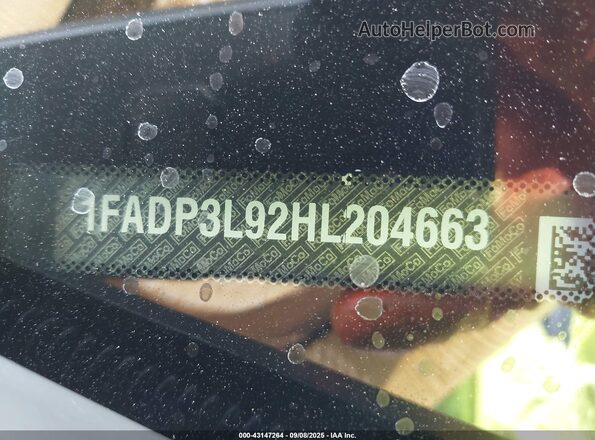 1FADP3L92HL204663 2017 FORD FOCUS ST Black Engine compartment view
