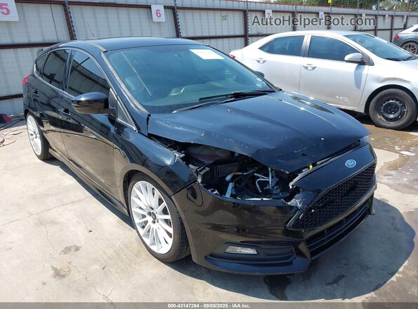 1FADP3L92HL204663 2017 FORD FOCUS ST Black Front view