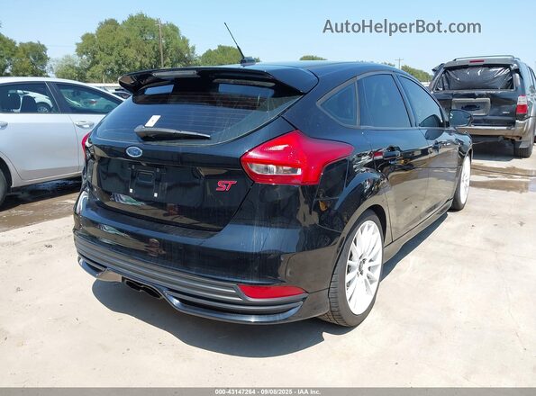 1FADP3L92HL204663 2017 FORD FOCUS ST Black Rear right