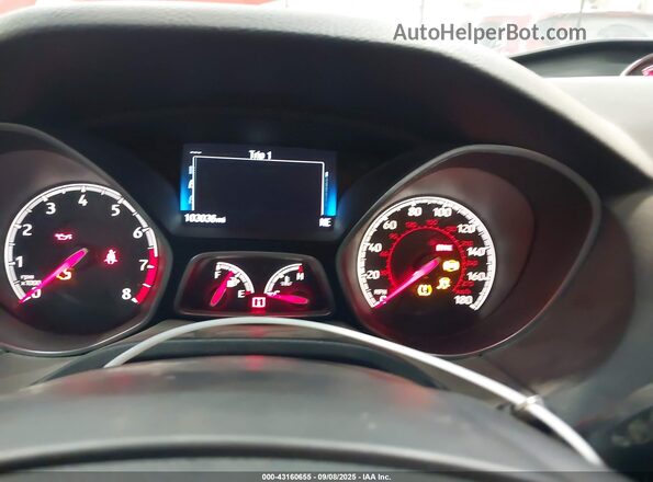 1FADP3L99JL247287 2018 FORD FOCUS ST Оранжевый Вид задних сидений
