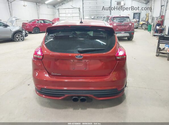 1FADP3L99JL247287 2018 FORD FOCUS ST Оранжевый 