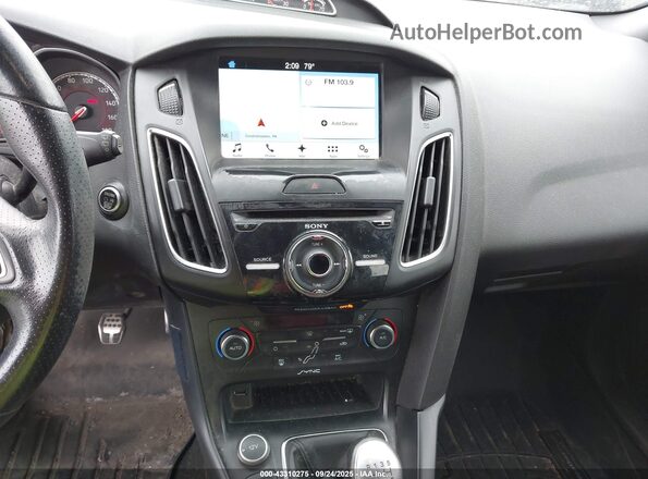 1FADP3L9XHL275402 2017 FORD FOCUS ST Black 