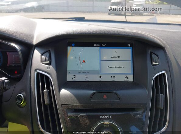 1FADP3R43GL363234 2016 FORD FOCUS ELECTRIC Синий Панорамный вид салона 360°