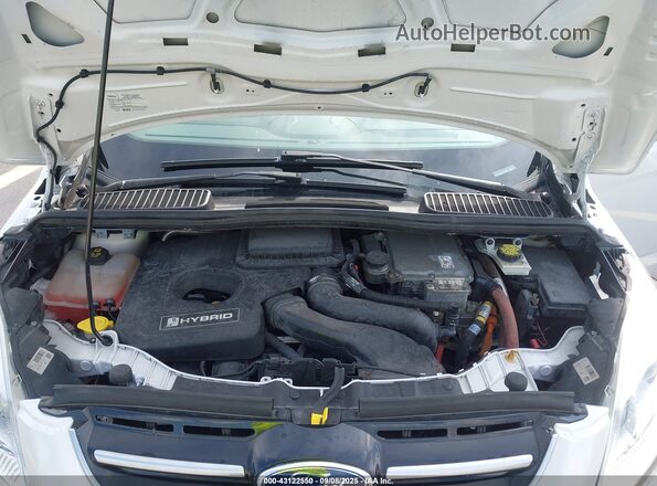 1FADP5AU2JL100151 2018 FORD C-MAX HYBRID Белый Вид сзади