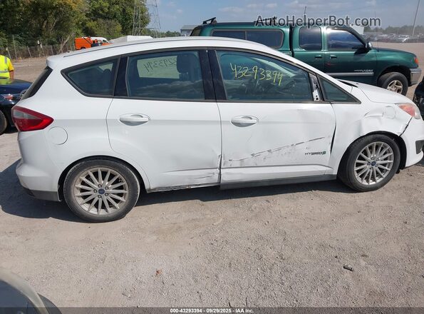 1FADP5AU7GL117116 2016 FORD C-MAX HYBRID White Вид задньої частини салону