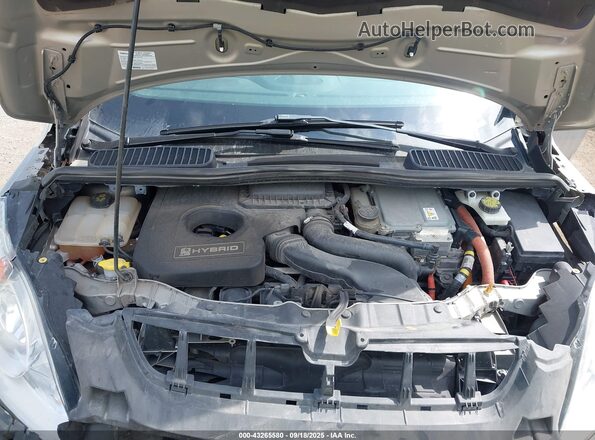 1FADP5BU3GL105222 2016 FORD C-MAX HYBRID Желто-коричневый Вид сзади