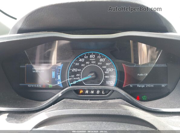 1FADP5BU3GL105222 2016 FORD C-MAX HYBRID Желто-коричневый Вид задних сидений