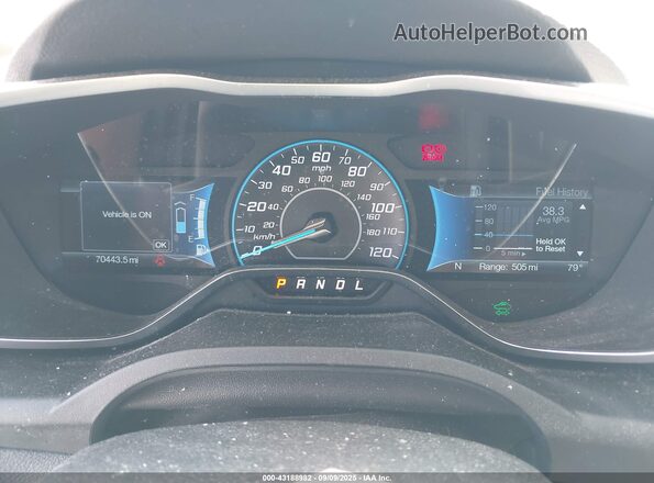 1FADP5CU6GL108498 2016 FORD C-MAX ENERGI White 