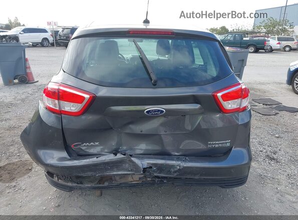1FADP5DU3JL101529 2018 FORD C-MAX HYBRID Gray 