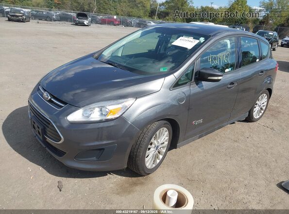 1FADP5EU4HL113018 2017 FORD C-MAX ENERGI Gray წინა მარცხენა ხედი სამი მეოთხედიდან