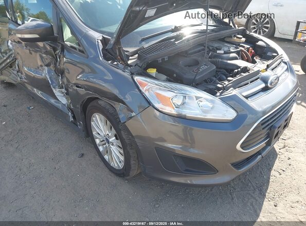 1FADP5EU4HL113018 2017 FORD C-MAX ENERGI Gray წინა ხედი
