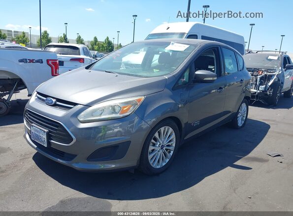 1FADP5EUXHL113654 2017 FORD C-MAX ENERGI Gray წინა მარცხენა ხედი სამი მეოთხედიდან