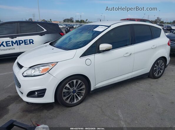 1FADP5FU9HL108024 2017 FORD C-MAX ENERGI White Front left