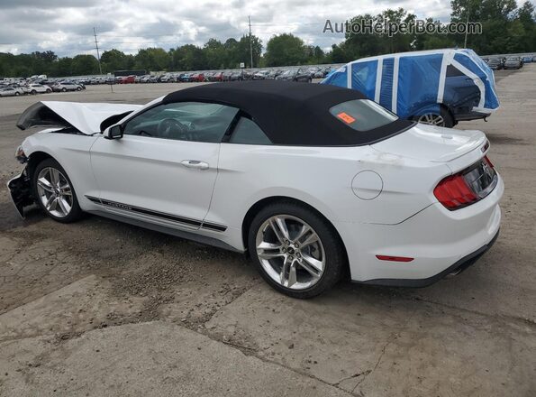 1FATP8UH1K5201330 2019 FORD MUSTANG White Tył lewy