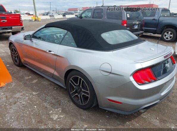 1FATP8UH3L5113591 2020 FORD MUSTANG Silver Հետևի ձախ