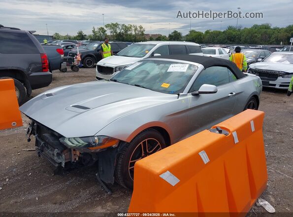 1FATP8UH3L5113591 2020 FORD MUSTANG Silver Սալոնի 360 աստիճան տեսք