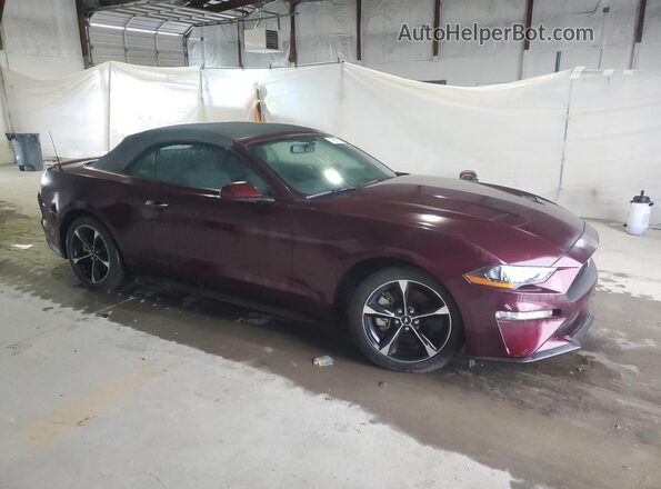 1FATP8UH4J5116805 2018 FORD MUSTANG Burgundy 