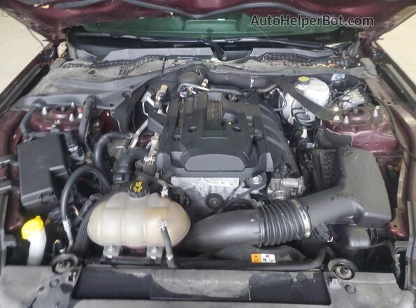 1FATP8UH4J5116805 2018 FORD MUSTANG Burgundy 