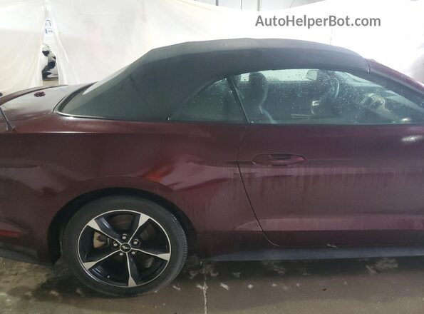 1FATP8UH4J5116805 2018 FORD MUSTANG Burgundy 