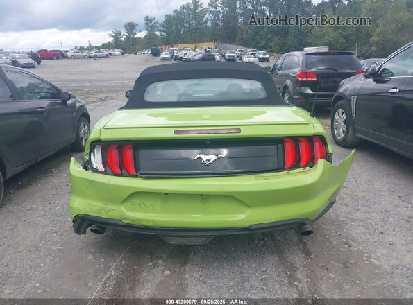 1FATP8UH4L5125734 2020 FORD MUSTANG Green 