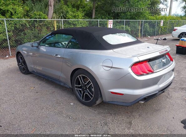 1FATP8UH4L5137723 2020 FORD MUSTANG Silver Trasero izquierdo