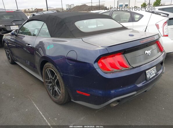 1FATP8UH5L5125449 2020 FORD MUSTANG Blue უკანა მარცხენა