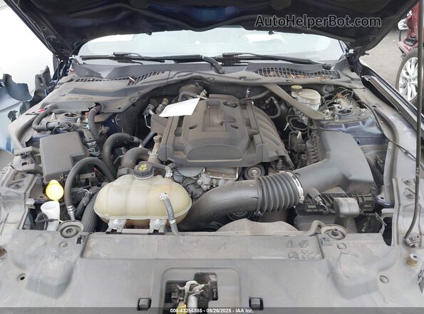 1FATP8UH5L5125449 2020 FORD MUSTANG Blue უკანა ხედი