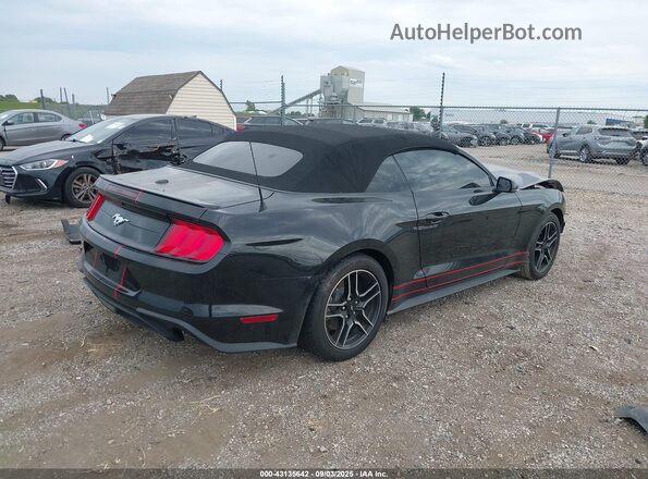 1FATP8UH5L5147306 2020 FORD MUSTANG Black Tył prawy