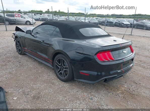1FATP8UH5L5147306 2020 FORD MUSTANG Black Tył lewy