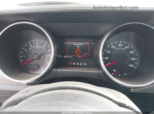 1FATP8UH5L5147306 2020 FORD MUSTANG Black Widok tylnych siedzeń