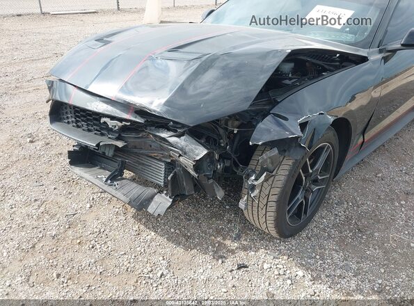 1FATP8UH5L5147306 2020 FORD MUSTANG Black Widok z przodu