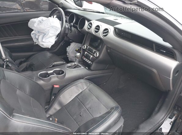 1FATP8UH5L5147306 2020 FORD MUSTANG Black Widok wnętrza z przodu