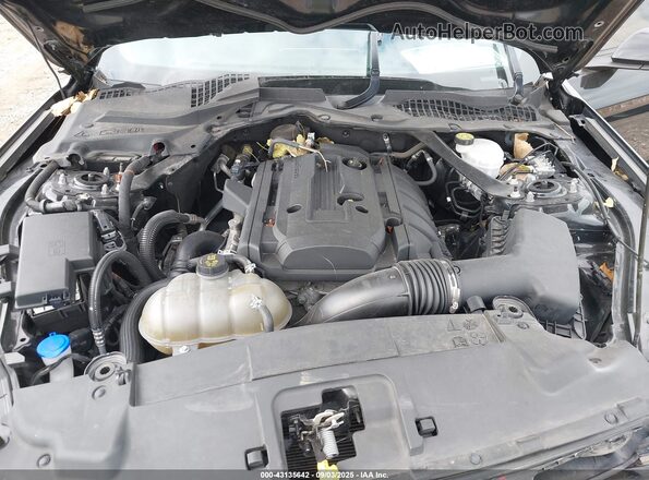 1FATP8UH5L5147306 2020 FORD MUSTANG Black Widok z tyłu
