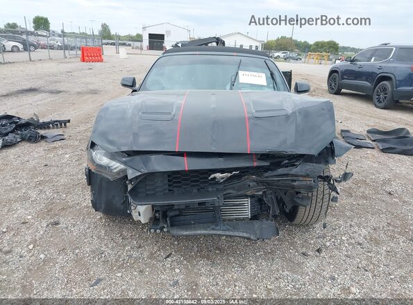 1FATP8UH5L5147306 2020 FORD MUSTANG Black Widok wnętrza z tyłu