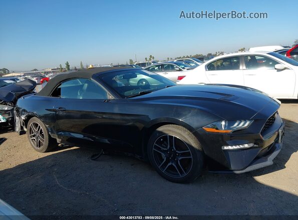 1FATP8UH6L5111799 2020 FORD MUSTANG Black სალონის 360-გრადუსიანი ხედი