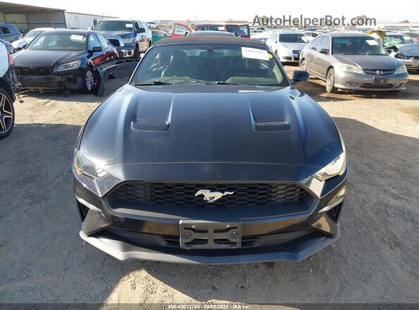 1FATP8UH6L5111799 2020 FORD MUSTANG Black უკანა სალონის ხედი