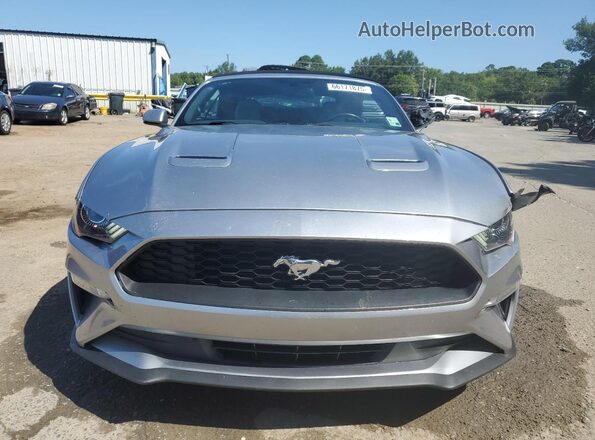 1FATP8UH6L5113259 2020 FORD MUSTANG Silver Դիմացի տեսք