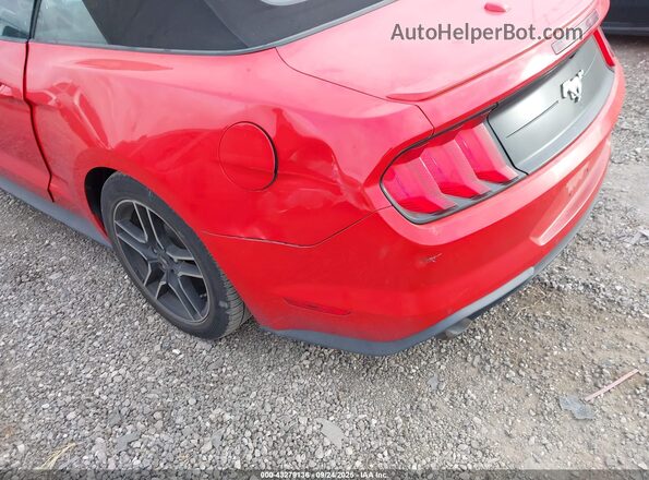 1FATP8UH7L5106174 2020 FORD MUSTANG Red წინა ხედი