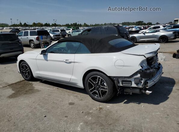 1FATP8UH7M5108122 2021 FORD MUSTANG White Задня ліва чверть
