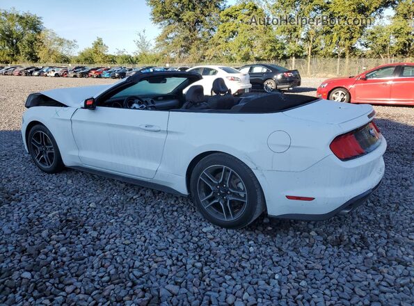 1FATP8UH8M5109408 2021 FORD MUSTANG White უკანა მარცხენა